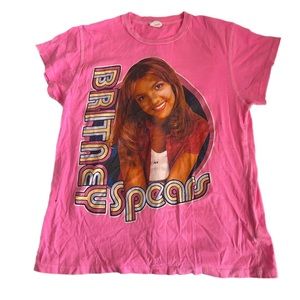 Madeworn vintage inspired Britney Spears tshirt.
